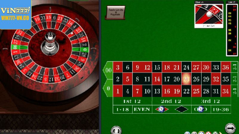 Loại hình đặt cược thông dụng trong Roulette online