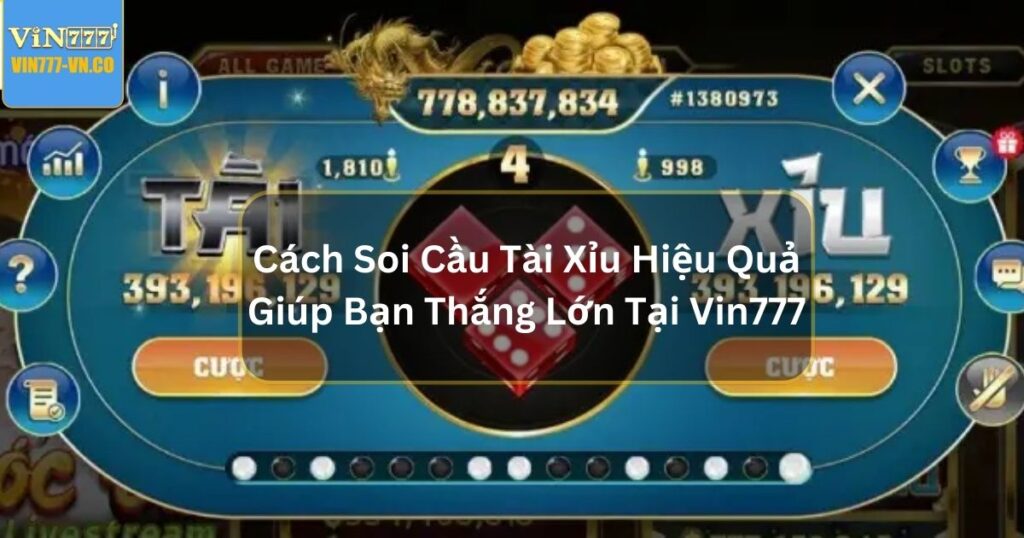 cach soi cau tai xiu